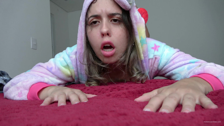Homegrown Swingers: Onesie Dívka jezdí na péru