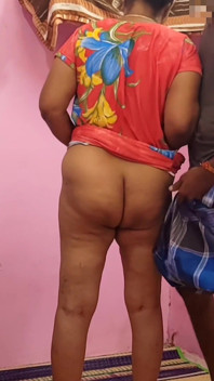 I Had Hard Sex While Aunty Was Folding Clothes at Home. Real Homemade