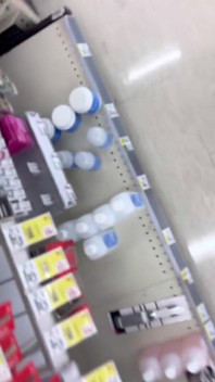 Miga w supermarkecie