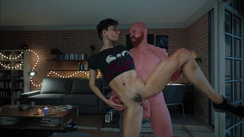 Denis animation: The Suprrise Mascoline Girl Anal Fucked
