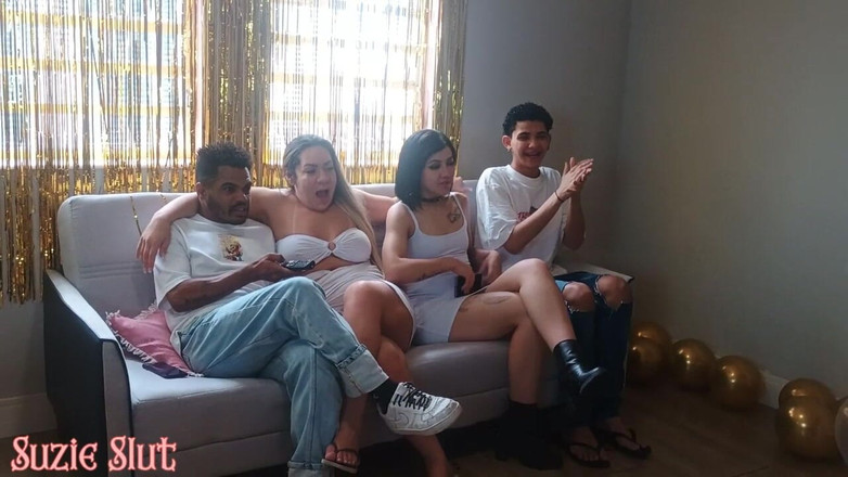 Suzie Hard Anal: Fucked a Hot Insatiable Crown While Her Tame Cuckold Husband...