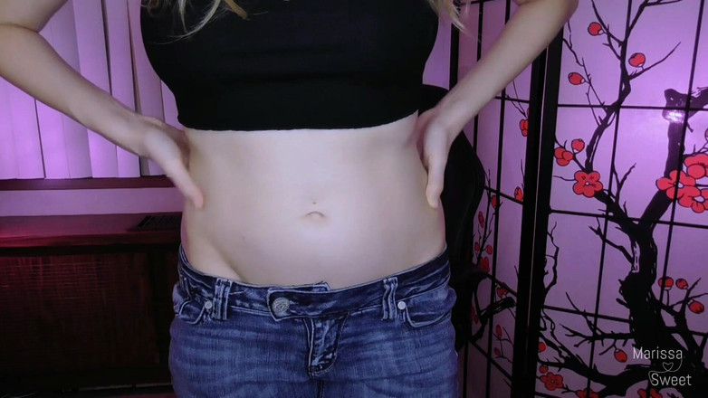 Marissa Sweet: Belly Button Fetish Compilation