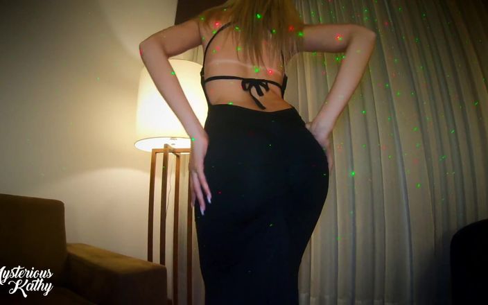 Mysterious Kathy: After Party Sex with Classy Girlfriend in a Long Dress -...