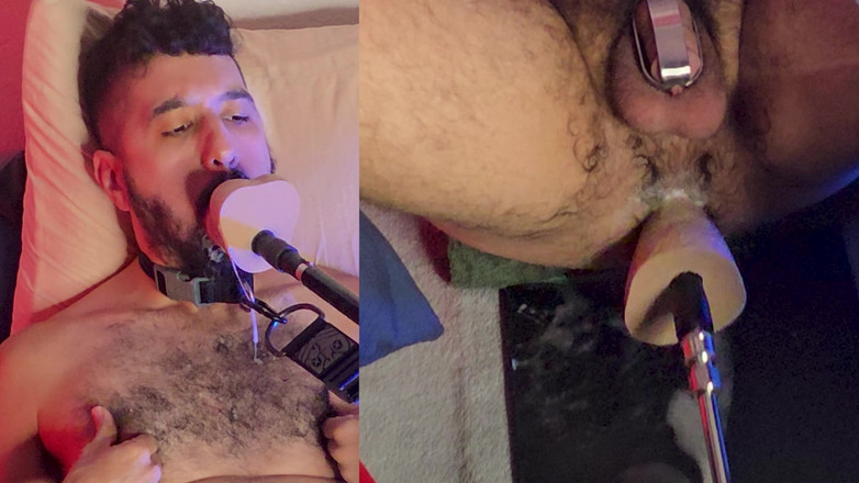 Ricky Cage: Dzienna dawka - Ricky Cage dostaje pieczone plucie między dwoma maszynowymi!