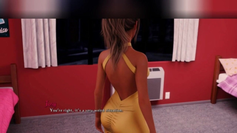 3DXXXTEEN2 Cartoon: Starając się utrzymać Mayę i Josy szczęśliwą. Seks z kreskówkami 3D...