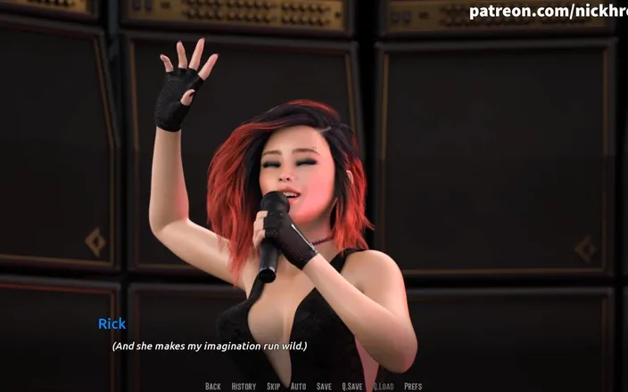 Visual Novels: Become a rock star - part 7 - she makes my imagination run...