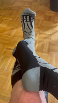 Cspot in Skeleton Socks