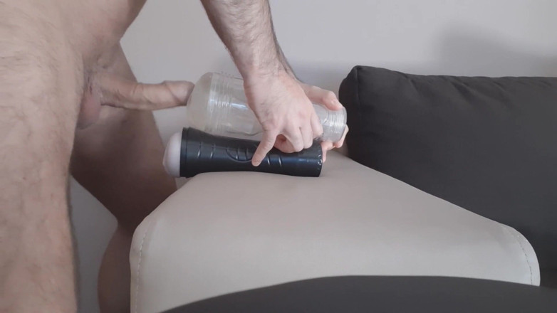 Naxy: 2 fleshlights ketat membuatkan saya pancut