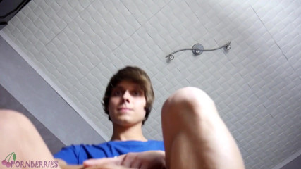Ethan Alex: Twink feet master dominates and cums on you