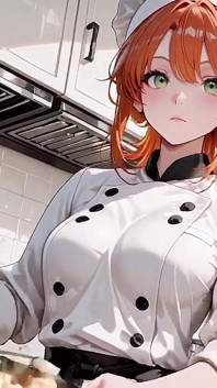 Desde el calor de la cocina hasta la perezosa en el dormitorio: la seducción desnuda de pelos rojos y naranjas