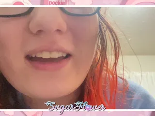 SugarFlower: POV: You're Shrunken Down and Jerk off to My Morning...