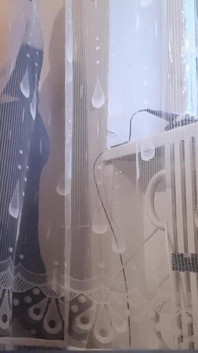 Hot MILF Masturbates Behind the Curtain at Work