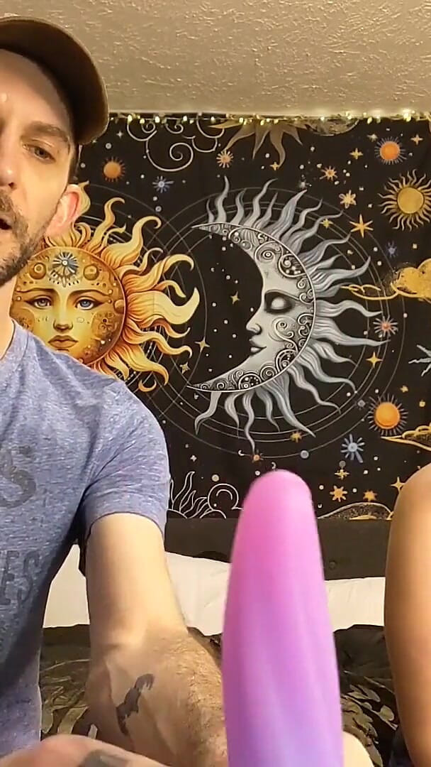 6 Inch Silicone Fantasy Dildo with Suction Cup Unboxing and Masturbation (Sin Spice by Sophia Sinclair and Jasper Spice)