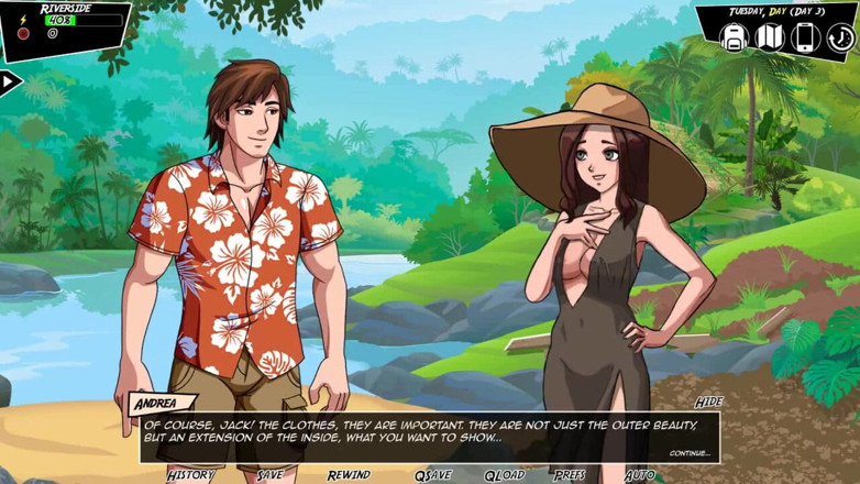 Dirty GamesXxX: Paradise lust: talking with the girls - ep. 13