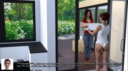 Dirty GamesXxX: Di mana jantungnya: tetek besar pada waktu pagi ep.42