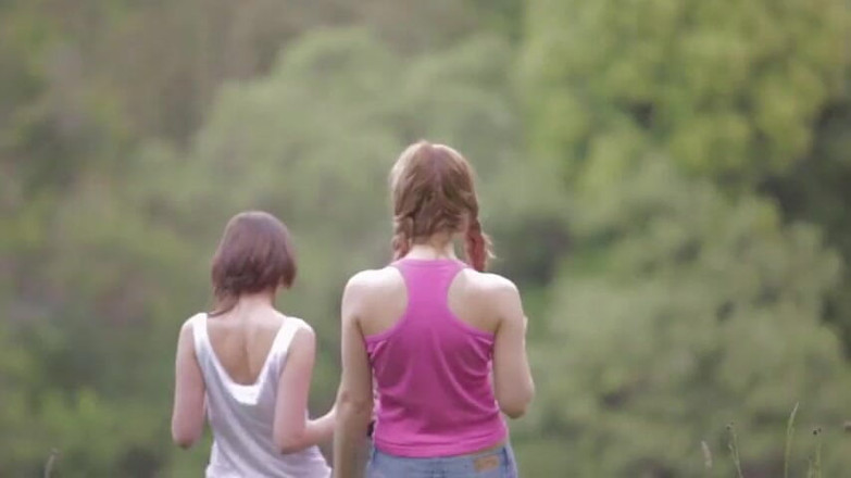 Lesbian Stories: Cute teens are licning and fingering each other's wet cunts