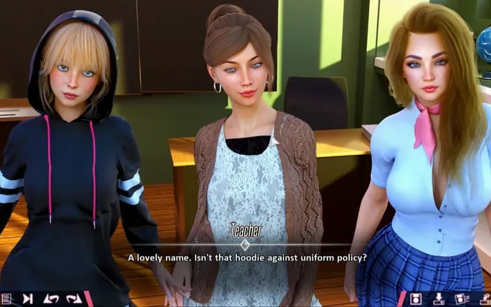 Miss Kitty 2K: Double Homework Ep2 - Part 10- Wrong Teacher