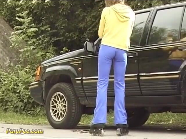 Pure Pee: Gal Caught in Piss Pants