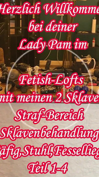Sexy fetišová relace s dominantními holkami a submisivním hřebcem