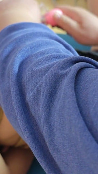 Chinese Wife Are Tied to Chairs and Cupped on Her Nipples and Clitory
