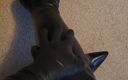Jessica XD: Leather Boot dan amp. Fetish sarung tangan