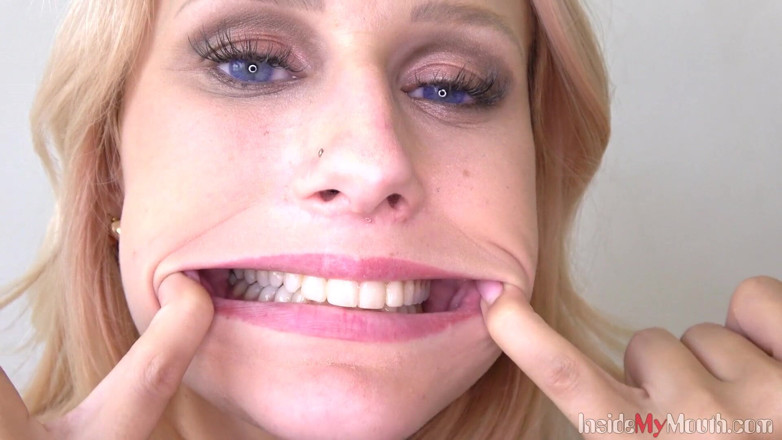 Inside My Mouth: Angel Wicky 풀HD의 입 페티쉬 클립 - 내 입 안에