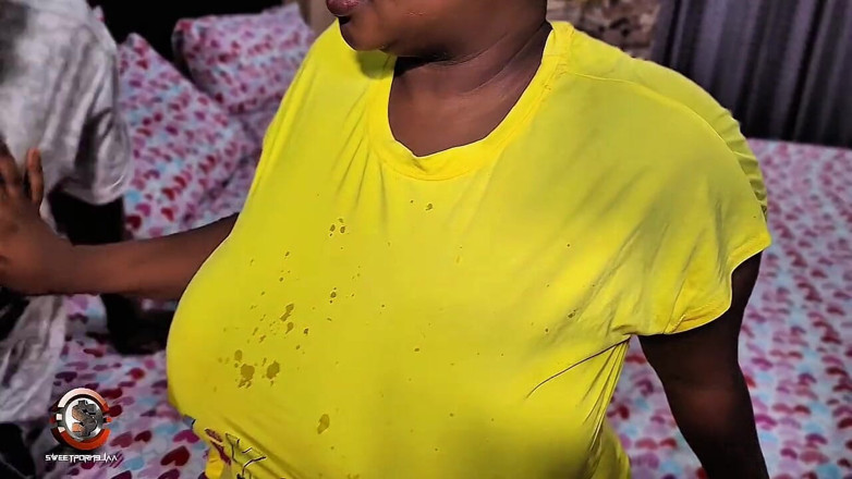 Tusweet9ja: Balloon Tits Presh Fucked a Stranger Who Helped Her