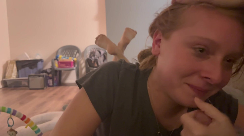 LilRedKinkQueen: Ruda daje niechlujny toppy do tatusia