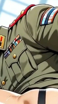 Veteranen Ficken Die Gierigen Kleinen Ärsche Von Effizienten Rekruten Unten. Yaoi Hentai Animation.