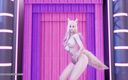 3D-Hentai Games: [mmd] AoA - shorthair Ahri - liga de danza desnuda caliente de...