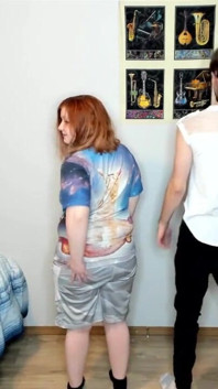 Size comparison and clothing swap