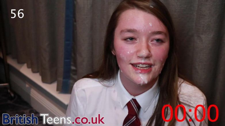 British Teens: British Teen Girl Cumshot Compilation