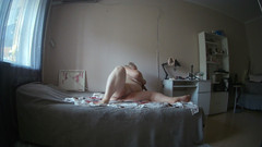 Zona901: Girlfriend with Big Round Ass Masturbates Meaty Pussy with Sex...