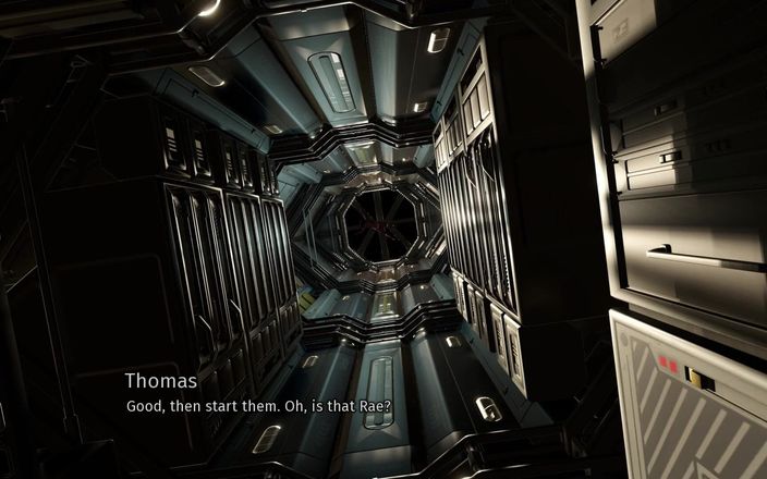 3D cartoon porn: A House in the Rift 77 - Floating Kiss in Space Ship