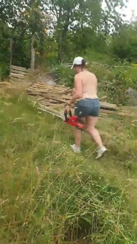 The Biggest Slut in Alsace Shows Her Ass in the Street C in Front of Passers-by
