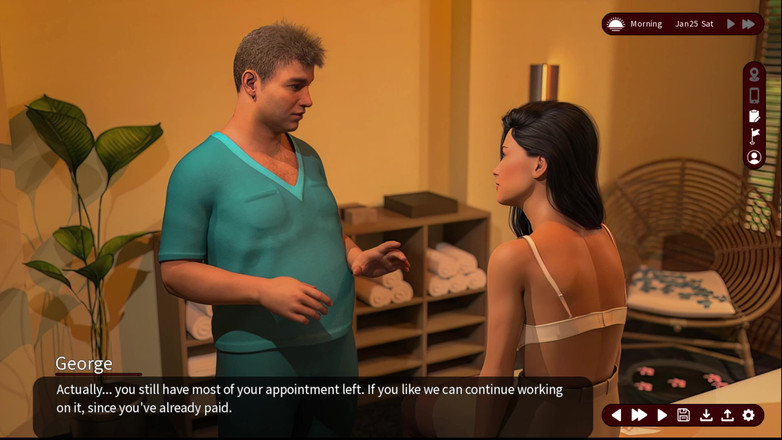 Johannes Gaming: Whispers of Desire 19 Sarah ging een massage doen