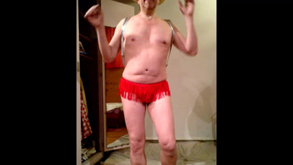 Dildo Man and Cross Hard Sex: Very good ass with woman dress!