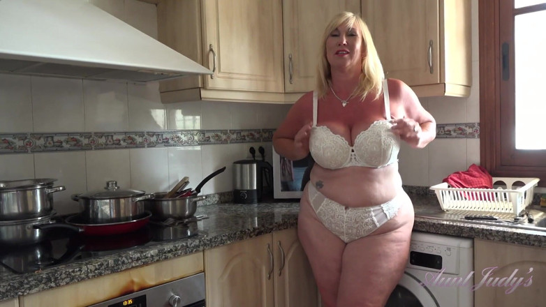 Aunt Judy's: Auntjudys - Your Busty BBW Wife Melody Masturbates with You in...