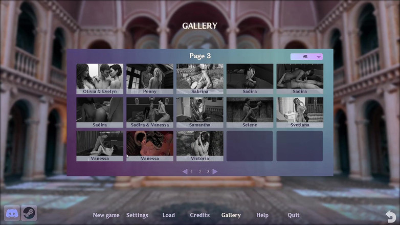 LewdArcade: Galeri Lust Academy Season 3 [bagian 15] Permainan Game Porno [18+] Game Novel Visual 3D...