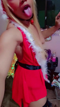 Święty Mikołaj kochanie kochać taniec seksowny Para Ti Mi Triplepapasote Bello Ufff Feliz Navidad Mi Amooorr Te Adoroo