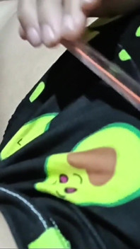 Having a Strong Orgasm Rubbing Into My Underwear