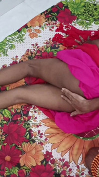 Indian Bhabhi Red Traditional Dress Intimate Sex with Devar - Homemade
