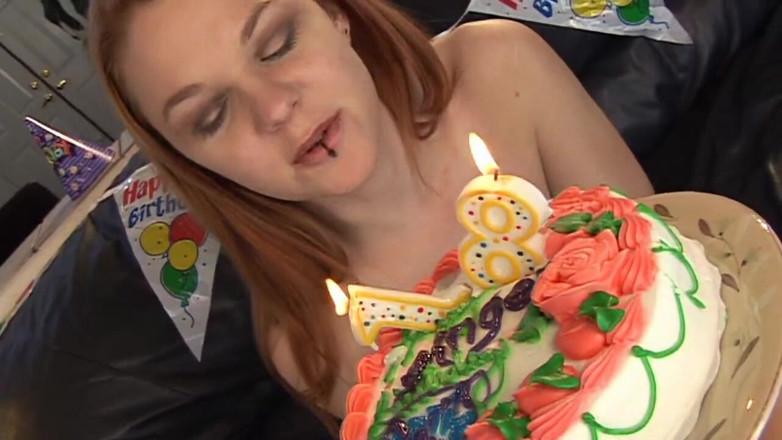 Oldschool X: Finally 18! She Gets a Fuck Party for Her Birthday!