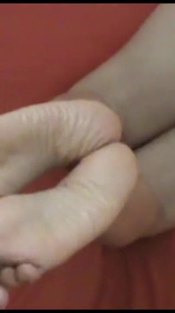 Hot MILF in Sexy Footjob POV