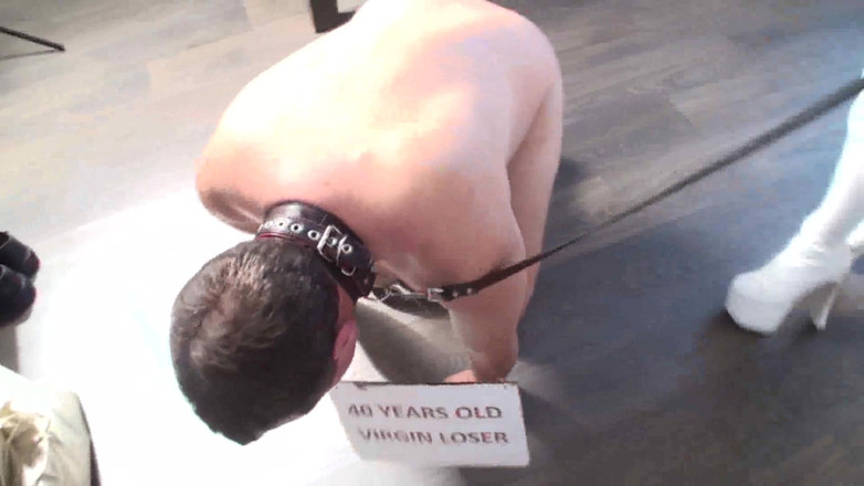Femdom Austria: Dirty mouth Joschi will come back from his royal couple