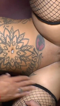 Tattoo Cumslut Gangbanged