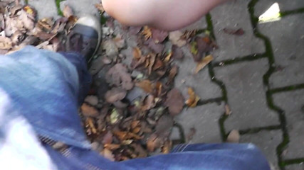 Popp Sylvie: Blowjob at the truckstop - outdoor alert