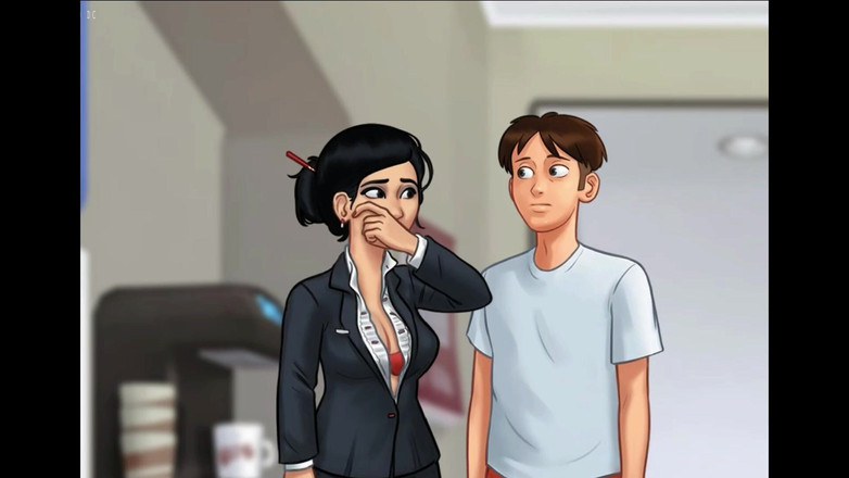 Miss Kitty 2K: Summertime saga pt.267 - Misskitty2k द्वारा पीछे का रहस्य