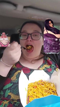 SSBBW Indulges in a Tasty Treat