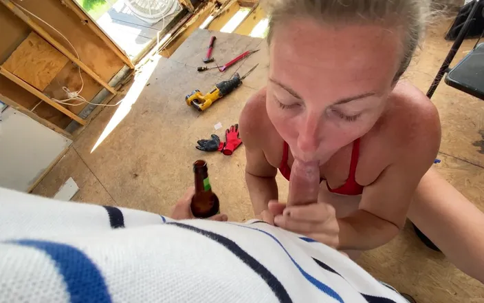 Farmers Wifey: At Work Employee Gets Pussy Pounding by Foreman Impregnated Creampie